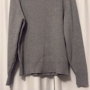 Nautica Gray Ribbed Men’s Sweater